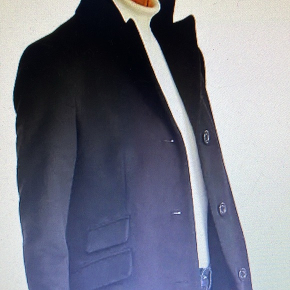 Ralph Lauren Classic Notched Collar Walker Coat - Picture 11 of 12